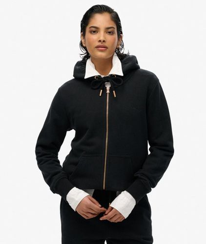 Damen Essential Kapuzenjacke mit Logo - Größe: 36 - Superdry - Modalova