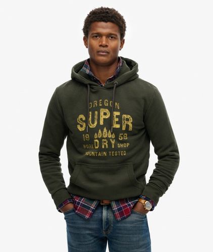Herren Work Shop Kapuzenjacke - Größe: Xxl - Superdry - Modalova