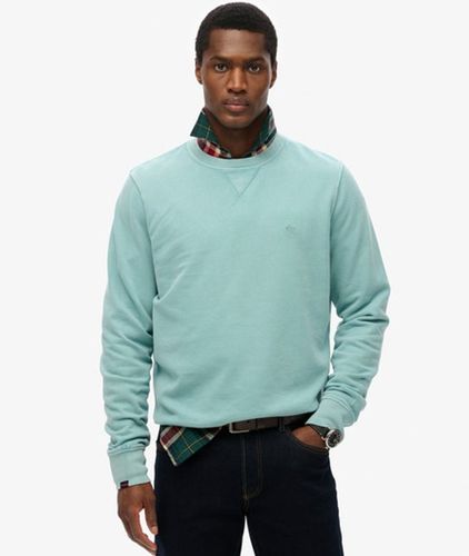 Men's Classic Essential Sweatshirt Blue / Cameo Blue - Size: Xxxl - Superdry - Modalova