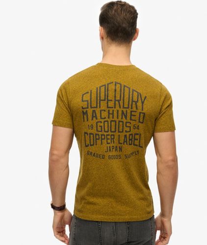 Herren Läsiges Copper Label T-shirt - Größe: S - Superdry - Modalova