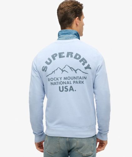 Herren Lässiges, Einfarbiges Lo-fi Outdoor Rundhals-sweatshirt - Größe: Xxl - Superdry - Modalova
