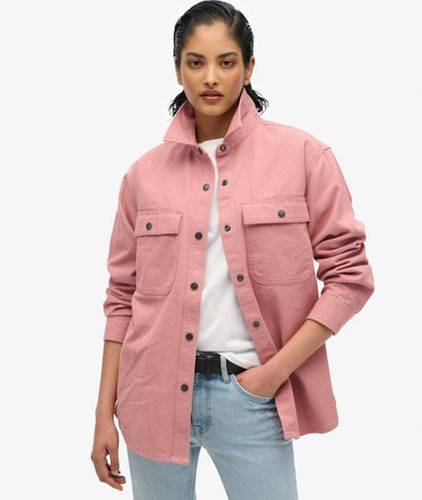 Damen Workwear-hemdjacke - Größe: 42 - Superdry - Modalova