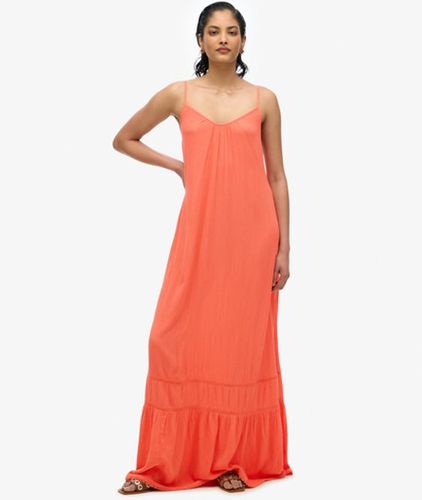 Damen Maxi-trägerkleid - Größe: 40 - Superdry - Modalova