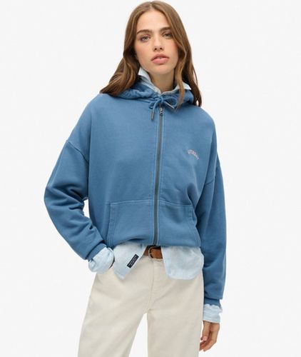 Women's Essential Kapuzenjacke mit Logo - Größe: 44 - Superdry - Modalova