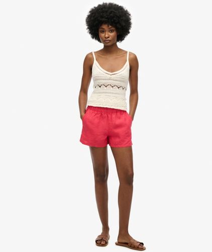 Damen Leinenshorts - Größe: 40 - Superdry - Modalova