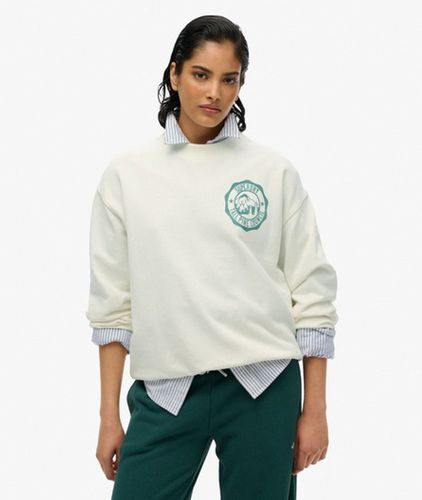 Damen Lockeres Lo-fi Outdoor Sweatshirt mit Rundhalsausschnitt - Größe: 38 - Superdry - Modalova