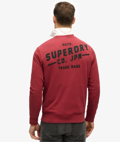 Men's Workwear Sweatshirt mit Applikation - Größe: Xxl - Superdry - Modalova