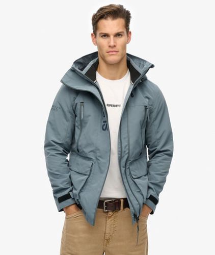 Herren Kapuzen-windbreaker mit Stickerei - Größe: M - Superdry - Modalova
