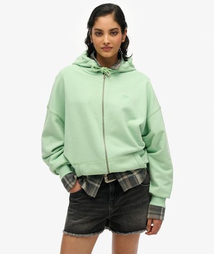 Damen Studios Kapuzenjacke mit Reißverschluss - Größe: 38 - Superdry - Modalova