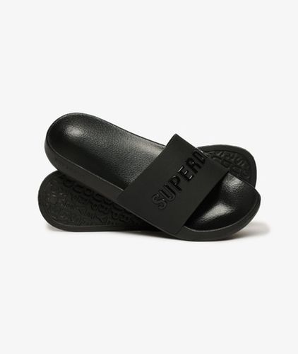 Damen Luxe Badesandalen mit Logo - Größe: 3-4 - Superdry - Modalova