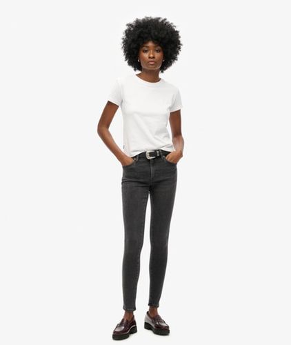 Damen Röhrenjeans mit Mittlerer Leibhöhe aus Bio-baumwolle - Größe: 26/30 - Superdry - Modalova