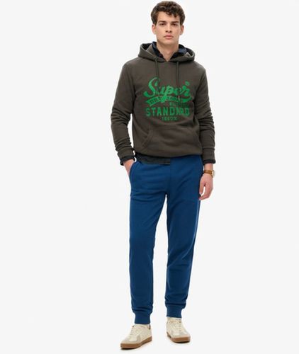 Herren Leicht Aufgeraute Essential Logo Jogginghose - Größe: L - Superdry - Modalova
