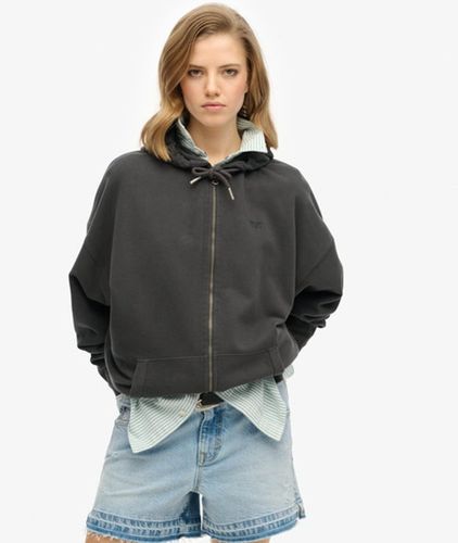 Damen Studios Kapuzenjacke mit Reißverschluss - Größe: 42 - Superdry - Modalova
