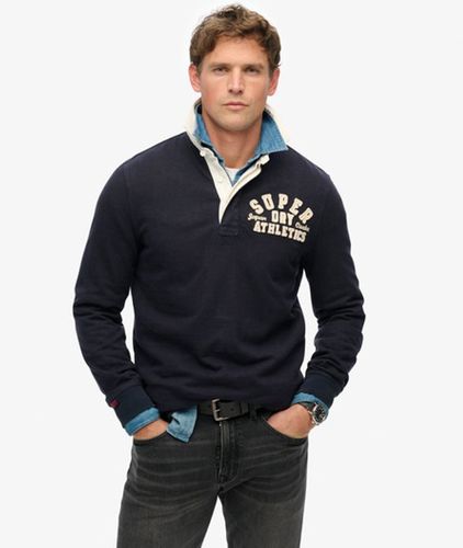 Herren Vintage Athletic Rugby-hemd - Größe: S - Superdry - Modalova