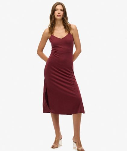 Women's Jersey-kleid mit Rückenausschnitt - Größe: 42 - Superdry - Modalova