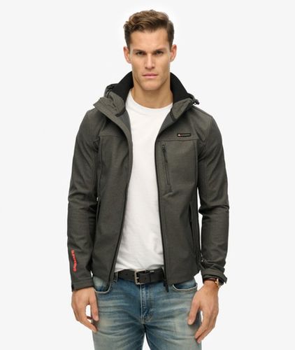 Herren Melierte Trekker Ripstop-jacke mit Kapuze - Größe: L - Superdry - Modalova