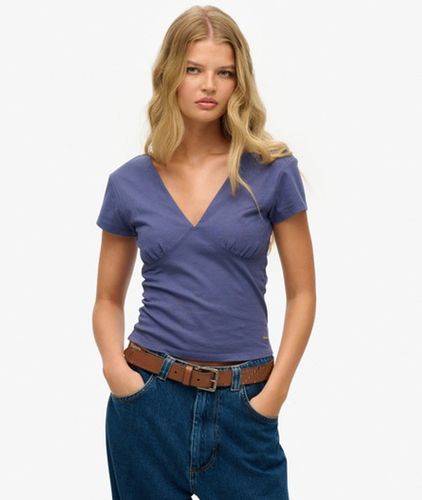 Damen Korsett-oberteil mit überschnittenen Schultern - Größe: 38 - Superdry - Modalova