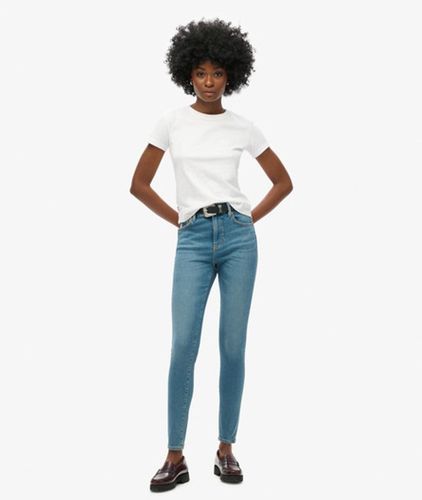 Damen Skinny Jeans aus Bio-baumwolle mit Hohem Bund - Größe: 32/30 - Superdry - Modalova