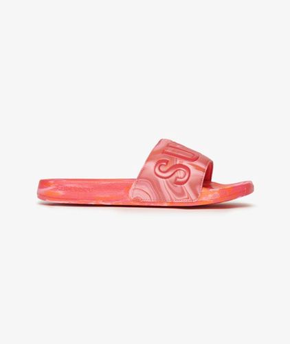 Damen Marble Badesandalen - Größe: 5-6 - Superdry - Modalova