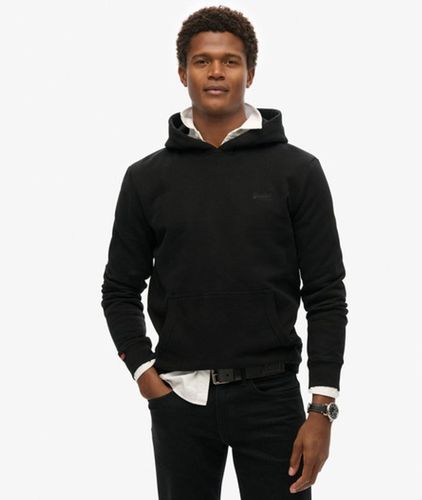 Men's Essential Logo Half Brushed Hoodie - Size: XL - Superdry - Modalova