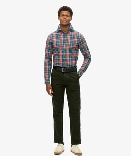 Men's The Merchant Store - Five Pocket Work Pants / Surplus Goods Olive - Size: 30/32 - Superdry - Modalova