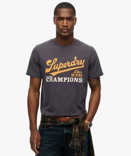 Herren Lässiges Athletic T-shirt - Größe: M - Superdry - Modalova
