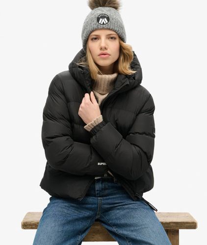Damen Sports Steppjacke mit Kapuze - Größe: 38 - Superdry - Modalova