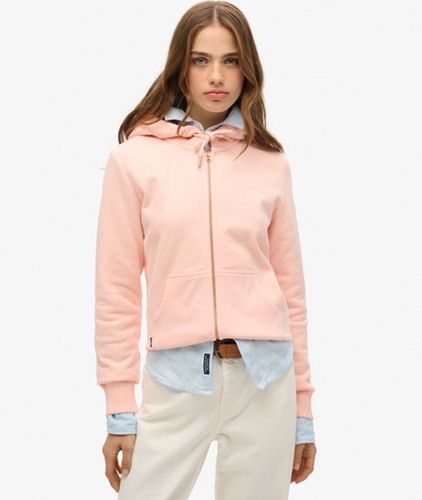 Damen Essential Kapuzenjacke mit Logo - Größe: 36 - Superdry - Modalova