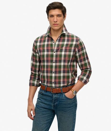 Men's Vintage Karohemd aus Bio-baumwolle - Größe: M - Superdry - Modalova