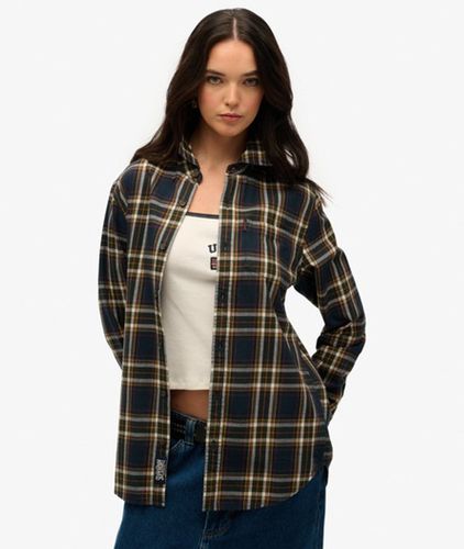 Men's Vintage OverGröße-karohemd - Größe: XL - Superdry - Modalova