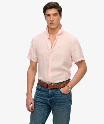 Herren Besticktes SD Vacation Leinenhemd - Größe: M - Superdry - Modalova