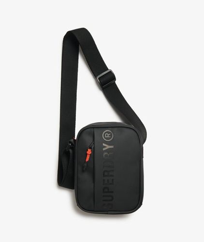 Women's Brand Print Tarp Cross Body Bag, , Size: 20x15x6cm - Superdry - Modalova