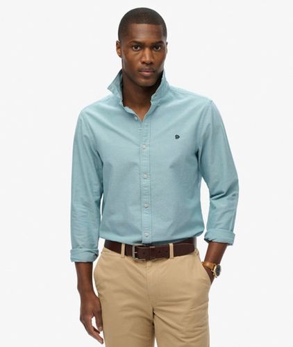 Herren Klassisches Oxford-langarmhemd - Größe: XL - Superdry - Modalova