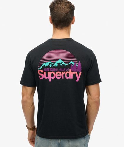 Herren Great Outdoors T-shirt mit Core Logo im Brustbereich - Größe: Xxl - Superdry - Modalova