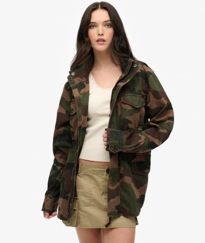 Women's Übergroße Rookie-militärjacke / - Größe: L - Superdry - Modalova