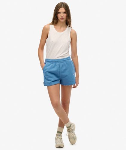 Damen Essential Logo Shorts mit Stückfärbung - Größe: 40 - Superdry - Modalova