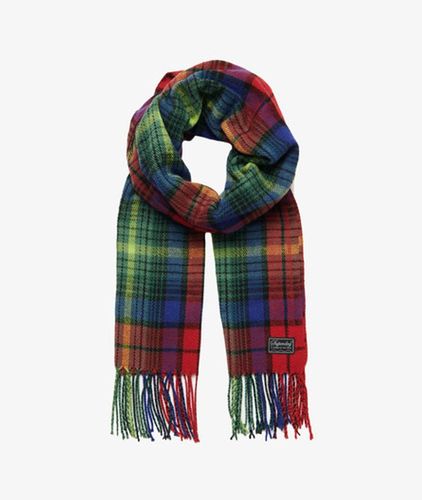 Damen Vintage Schal mit Karomuster - Größe: 1Größe - Superdry - Modalova