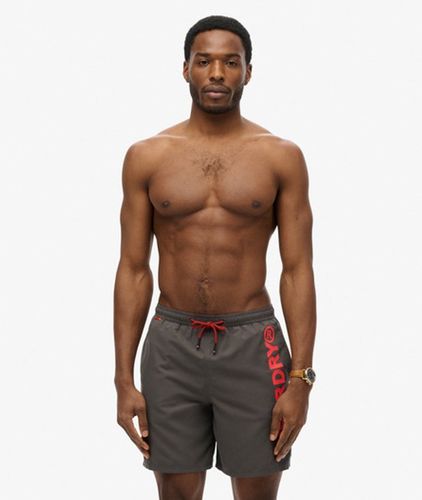 Herren 43,2 cm Sport-badeshorts mit Grafik - Größe: L - Superdry - Modalova