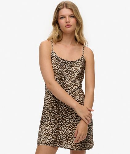 Damen Schräg Geschnittenes Mini-trägerkleid - Größe: 42 - Superdry - Modalova