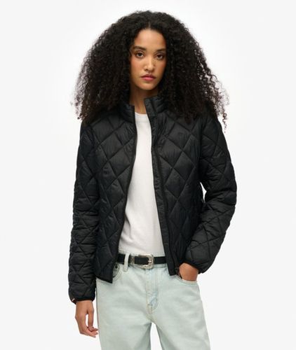 Women's Fuji Lite Jacke mit Rautensteppung - Größe: 40 - Superdry - Modalova
