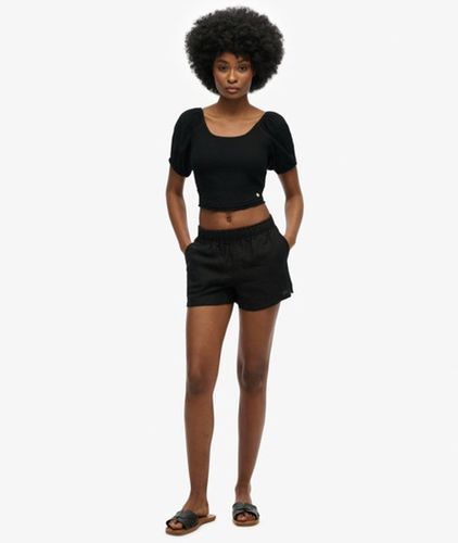 Damen Leinenshorts - Größe: 42 - Superdry - Modalova