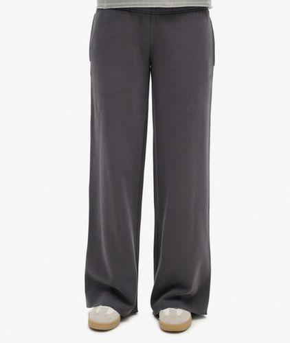 Damen Jogginghose in Vintage-waschung mit Geradem Bein - Größe: 42 - Superdry - Modalova