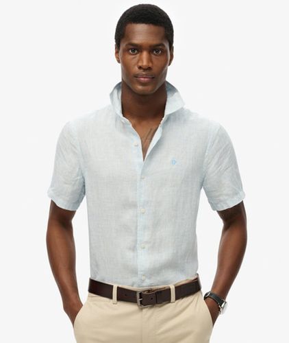 Men's Besticktes SD Vacation Leinenhemd - Größe: XL - Superdry - Modalova