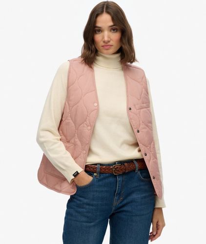 Damen Gesteppte Lite Liner Weste - Größe: 44 - Superdry - Modalova