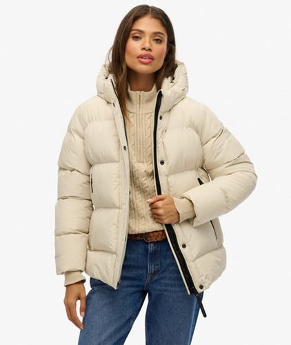 Damen 5 Baffle Sports Steppjacke mit Kapuze - Größe: 40 - Superdry - Modalova