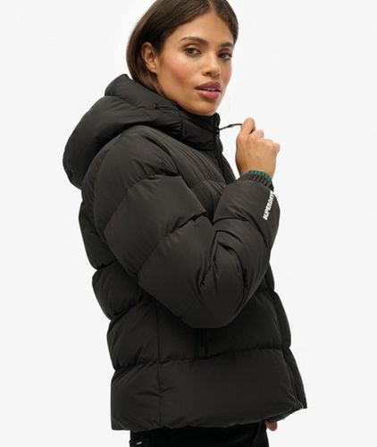 Damen Sportliche Kapuzen-steppjacke - Größe: 42 - Superdry - Modalova