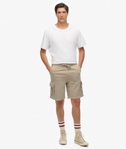 Herren Cargoshorts mit Kontrastnaht - Größe: XL - Superdry - Modalova