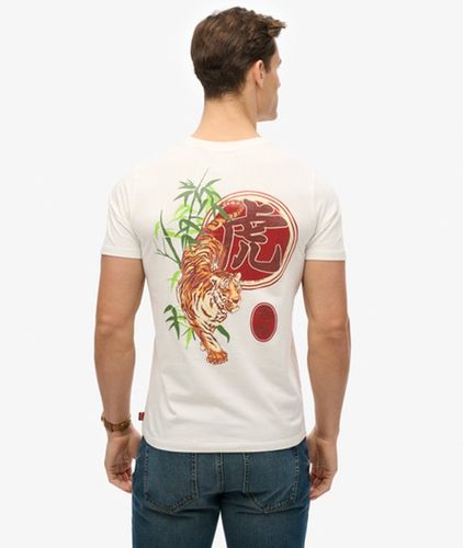 Men's Vintage Logo Tokyo Relaxed T-shirt - Größe: XL - Superdry - Modalova