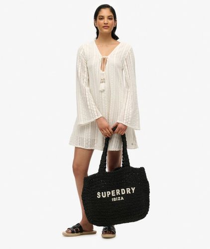 Damen City Tragetasche in Häkeloptik - Größe: 1Größe - Superdry - Modalova