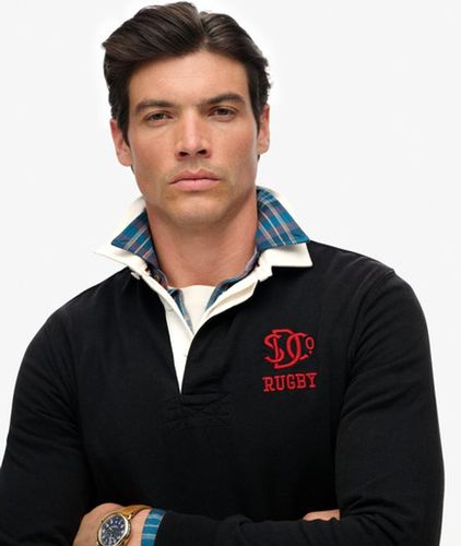 Herren Vintage Athletic Jersey Rugby Top - Größe: S - Superdry - Modalova